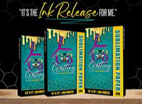 Teal Sublimation Paper120g| Crafting Besties ®| 11x17