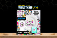 Vinyl Sticker Paper Glossy | Crafting Besties Sasha | Waterproof