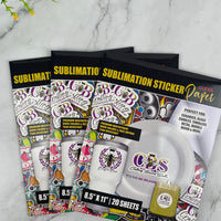 Sublimation Sticker Paper Clear| Crafting Besties Sasha ®