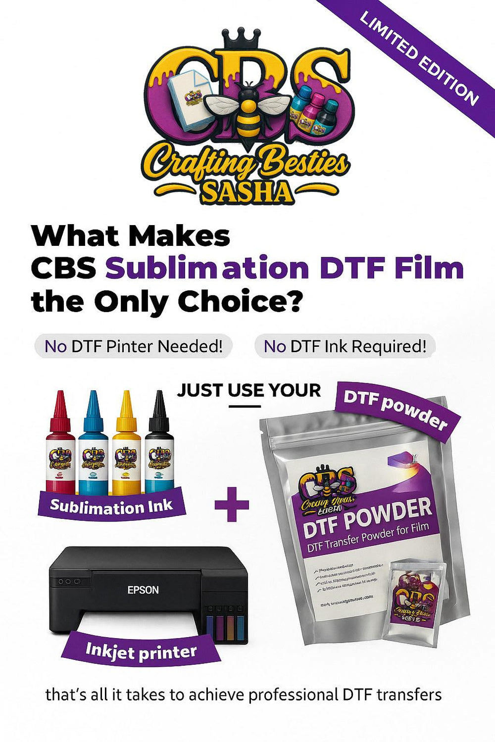 Pre order Dtf Film & Powder