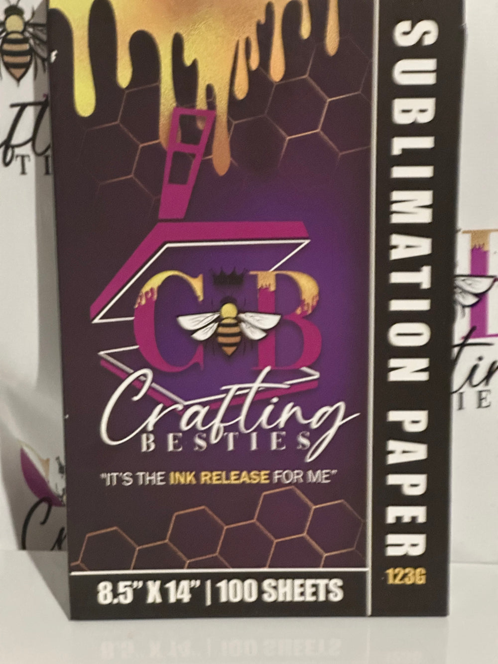 8.5x14 Sublimation Paper 100 sheets