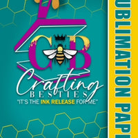 Teal Sublimation Paper120g| Crafting Besties ®| 11x17