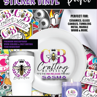 Clear Sticker Vinyl